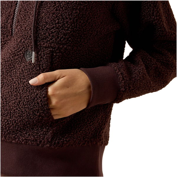 2026 Ariat Damen Orinda Hoodie 10079211 - Chocolate Plum